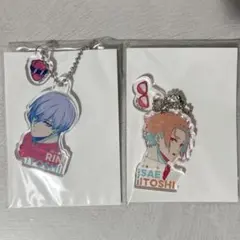 ブルーロック　糸師冴　糸師凛　糸師兄弟　アクリルキーホルダー　セット