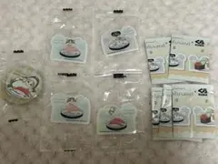 モフサンド　mofusand くら寿司　コラボ　缶バッジ　アクリルステッカー