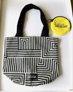 KATE SPADE SATURDAY ストライプ トートバッグ