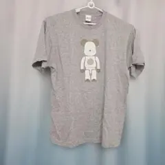 値下げ【春セール】大阪万博　BE@RBRICK グレー Tシャツ XL　日本館のサムネイル