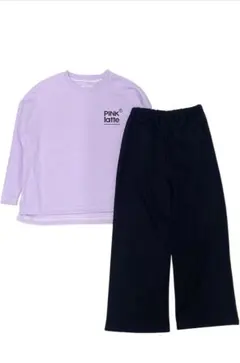 ピンクラテ　パジャマセット 150センチ　ピンク