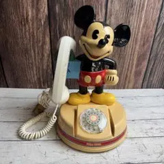1990s美品 ビンテージディズニー プルート プッシュ式電話 おしゃべり稼働品 1990s美品 ビンテージディズニー プルート プッシュ式電話 おしゃべり