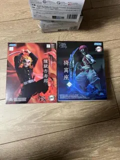 鬼滅の刃　煉獄杏寿郎、猗窩座2体セット