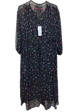 UNIQLO JoyofPrint シフォン シャツ ワンピース XL