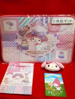 【 サンリオ 】「マイメロディ」角形マット &トートバッグ まとめセット
