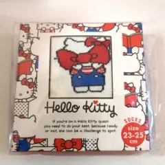【新品未開封】Hello Kitty スニーカーソックス 23-25cm 箱入り