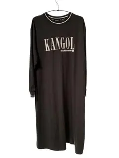 部屋着ワンピース ルームウェア パジャマ KANGOL カンゴール 長袖のサムネイル