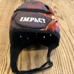 IMPACT ラグビー ヘッドギア 炎模様