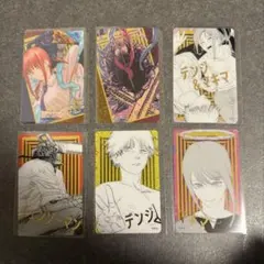 ジャンフェス2026チェンソーマン箔押しクリアカードコレクション 6枚セット