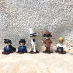 名探偵コナン ミニフィギュア 5体セット チョコエッグ　難あり