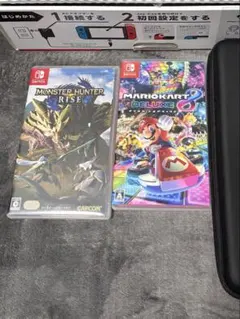 モンスターハンターライズ & マリオカート8デラックス