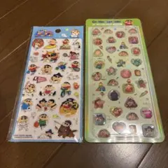 クレヨンしんちゃん　ボンボンドロップシール　ぷっくりシール　韓国限定