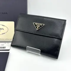 ✨新品未使用✨ PRADA ミニ財布 サフィアーノ アイコン 二つ折り