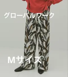 ベロアプリントイージー パンツ　GLOBAL WORK グローバルワーク M