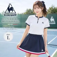 77 美品　lecoqsportif テニスウェア　スカートのサムネイル