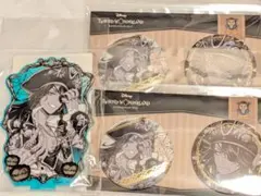 ツイステ レオナ スケアリードレス 箔押し 缶バッジ カミオジャパン