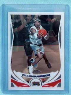 誠*。様 topps ALLEN IVERSON 99枚限定ジャージカード - メルカリ