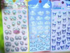 サンリオぷくっとシール3枚セット