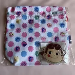 サーティワン ペコちゃん 巾着ランチバッグ 保冷剤付きのサムネイル