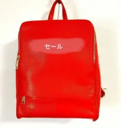 豊岡鞄】ARTPHERE アートフィアー レザーダレスリュック レッドA4対応