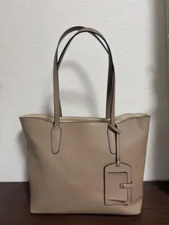 【美品】ROSE SKOビジネスバッグ パスケース付 ベージュ
