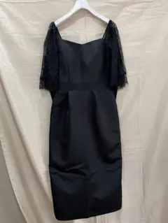 B00641 ラグナムーンLAGUNAMOONバタフライスリーブドレス