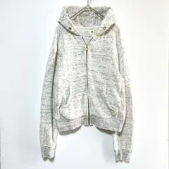 アースミュージックアンドエコロジー　パーカー　羽織り　杢グレー Mサイズ