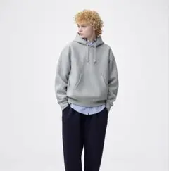 【GU】ヘビーウェイトスウェットパーカー