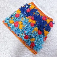 MSGM エムエスジーエム（40）タイトスカート トロピカルカラー Aライン