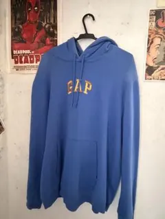 GAP パーカー ブルー
