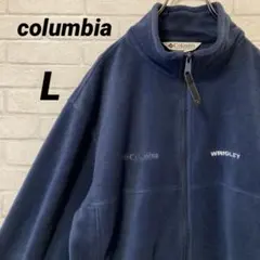 輸入古着 columbia コロンビア フリースジップアップジャケット メンズL