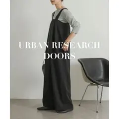 DOORS アーバンリサーチドアーズ 2タックサロペット ワンピース サロペ