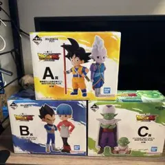 ドラゴンボール 一番くじ DAIMA A B C賞　孫悟空　ベジータ ピッコロ