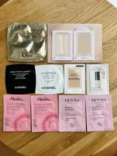 【CHANEL/Dior/Melvita/マキアージュ/エスプリーク】サンプル