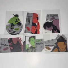 呪術廻戦　ジャンフェス　ダイカットステッカー　6種セット
