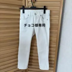 SOMETHING サムシング スキニーデニム ホワイトのサムネイル