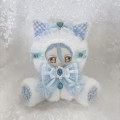 ぬい服 着ぐるみ おすわり 12cm 13cm いつぬい ピンク - メルカリ