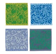 一番くじ ジョジョの奇妙な冒険 ダイヤモンドは砕けないＩ賞タオル4柄4枚セット②