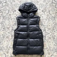 【美品】PEUTEREY ピューテリーメンズ　ダウンベスト　ブラック　Sのサムネイル