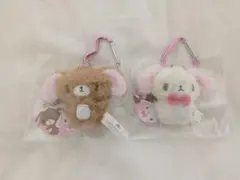 シュガーバニーズ ミニミニマスコット ぬいぐるみ むにゅぐるみパティオ 세트