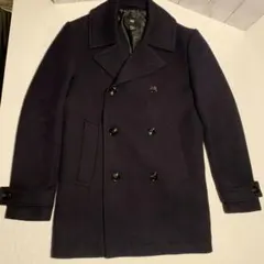【極美品】H&M ダークネイビー ピーコート EUR 44