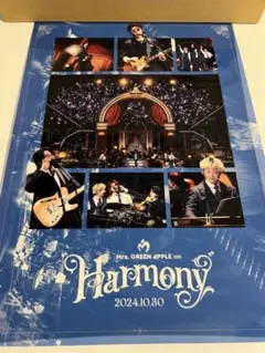 ミセスグリーンアップル Harmonyクリアポスター ポスター 特典 ブルー
