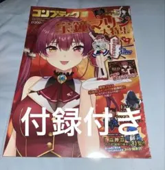 ホロライブ　宝鐘マリン　コンプティーク12月号　切り抜き　付録付き