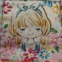 ロマンズアイのパッチワークポーチ 女の子柄