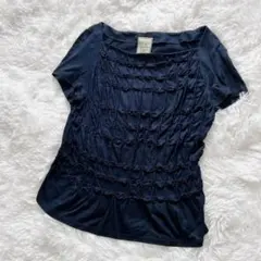 シビラ Tシャツ トップス M ネイビーのサムネイル
