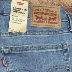 古着アメカジ【美品/未使用級】Levi's ジーンズ　レディースサイズ25