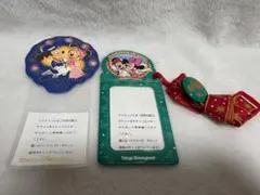 レトロ　ディズニーランド、シー　チケットホルダー 2002 クリスマス