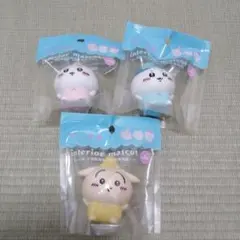 ちいかわ ソフビインテリアマスコット 3種セット