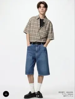 ユニクロ　ハーフパンツ　ジョーツのサムネイル