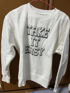 coen TAKE IT EASY スウェット Lサイズ